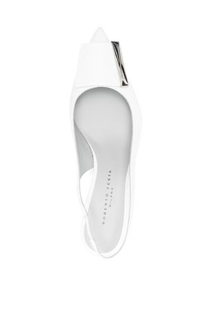 White leather Medina pumps ROBERTO FESTA | MEDINABIANCO